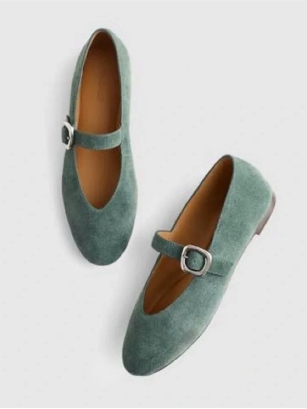 Madewell | NWOT The Remy Suede Mary Jane Flats | Sz 9